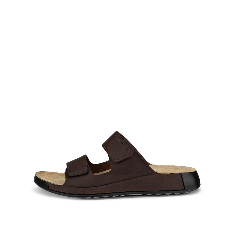 Ecco Men's Cozmo 2-Strap Sandal - Potting Soil