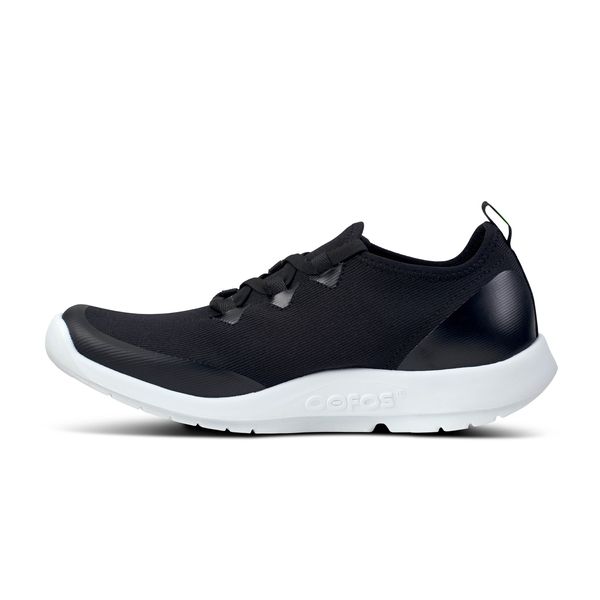 Oofos Women's OOmg Sport LS Low Shoe - White/Black