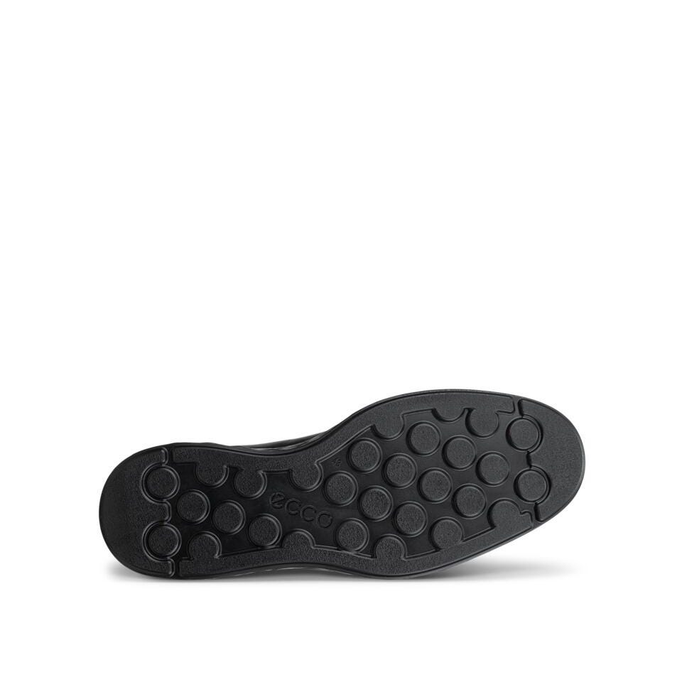 ECCO S Lite Hybrid Men's Leather Slip-On Dress Shoe - Black