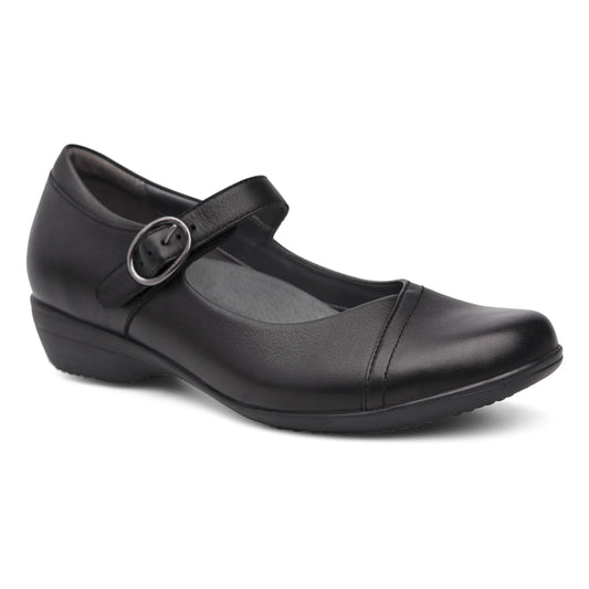 Dansko Women's Fawna Mary Jane Shoe - Black