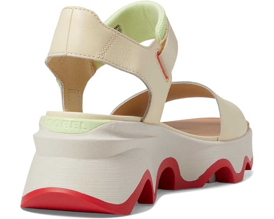 Kinetic™ Impact Y-Strap High Sandal - Honey White/Luminous Lime