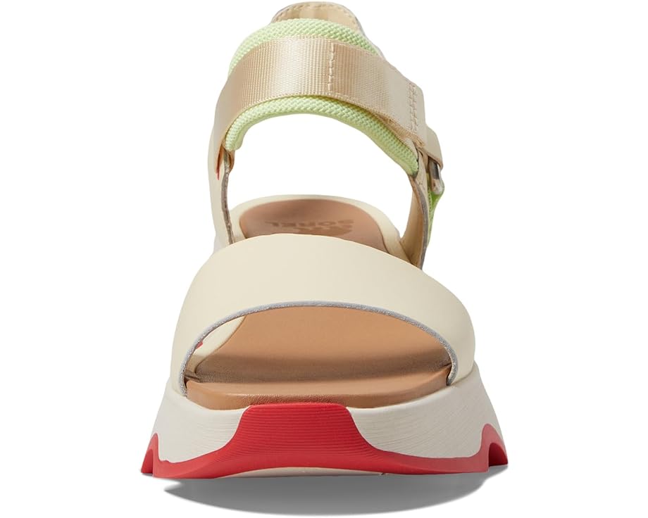 Kinetic™ Impact Y-Strap High Sandal - Honey White/Luminous Lime