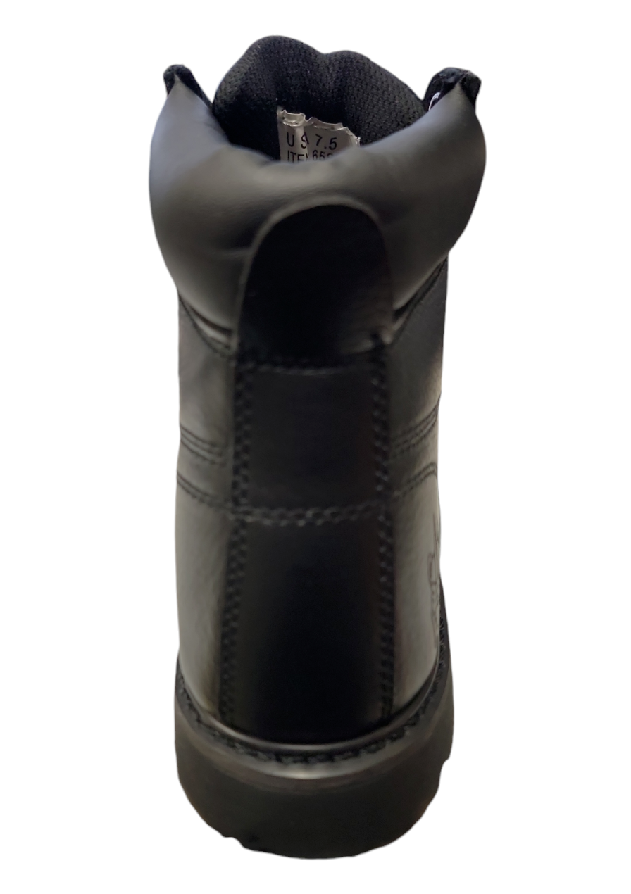 Rhino 65S01 6 inch Steel Toe Safety Work Boot - Black