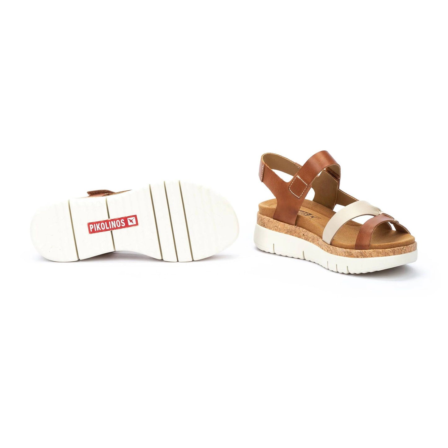 Pikolinos Women's Palma Platform Sandals - Marfil-Bra