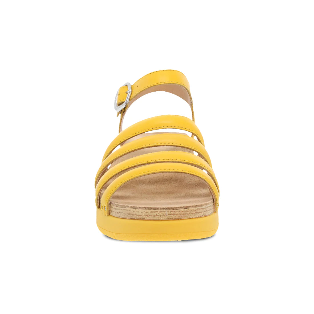 Dansko Women's Roxie Sandal - Yellow Nappa