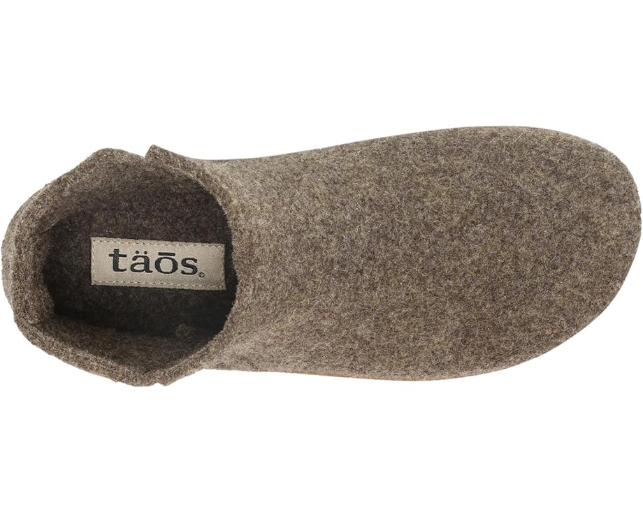 Taos Unisex Good Wool Slipper Boot - Brown/Olive