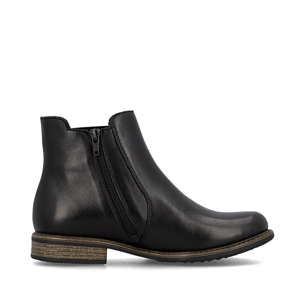 Rieker Women's 74870 Ornella Waterproof Chelsea Boot - Black
