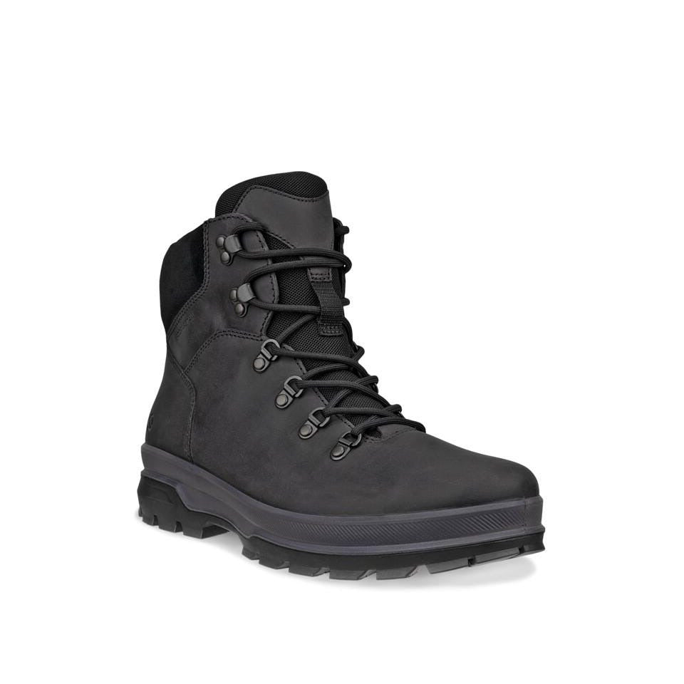 ECCO Men's Rugged Track Waterproof Boots - Black