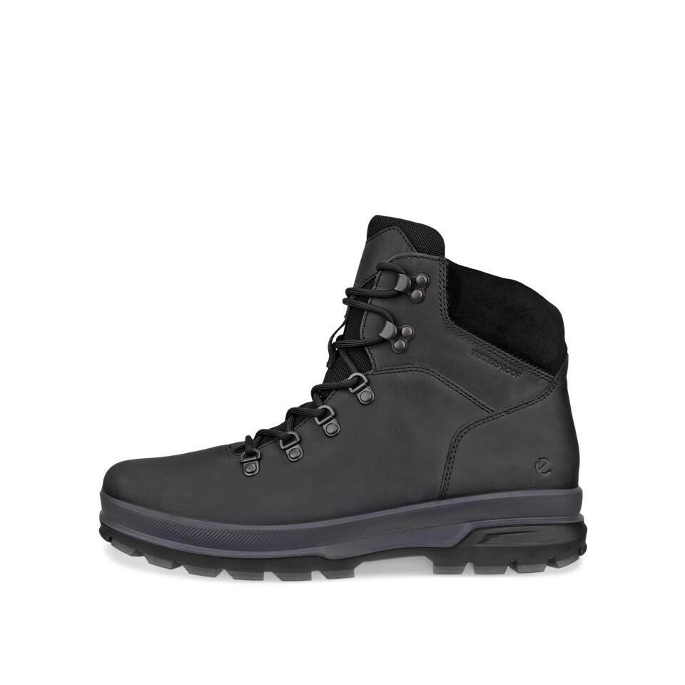 ECCO Men's Rugged Track Waterproof Boots - Black
