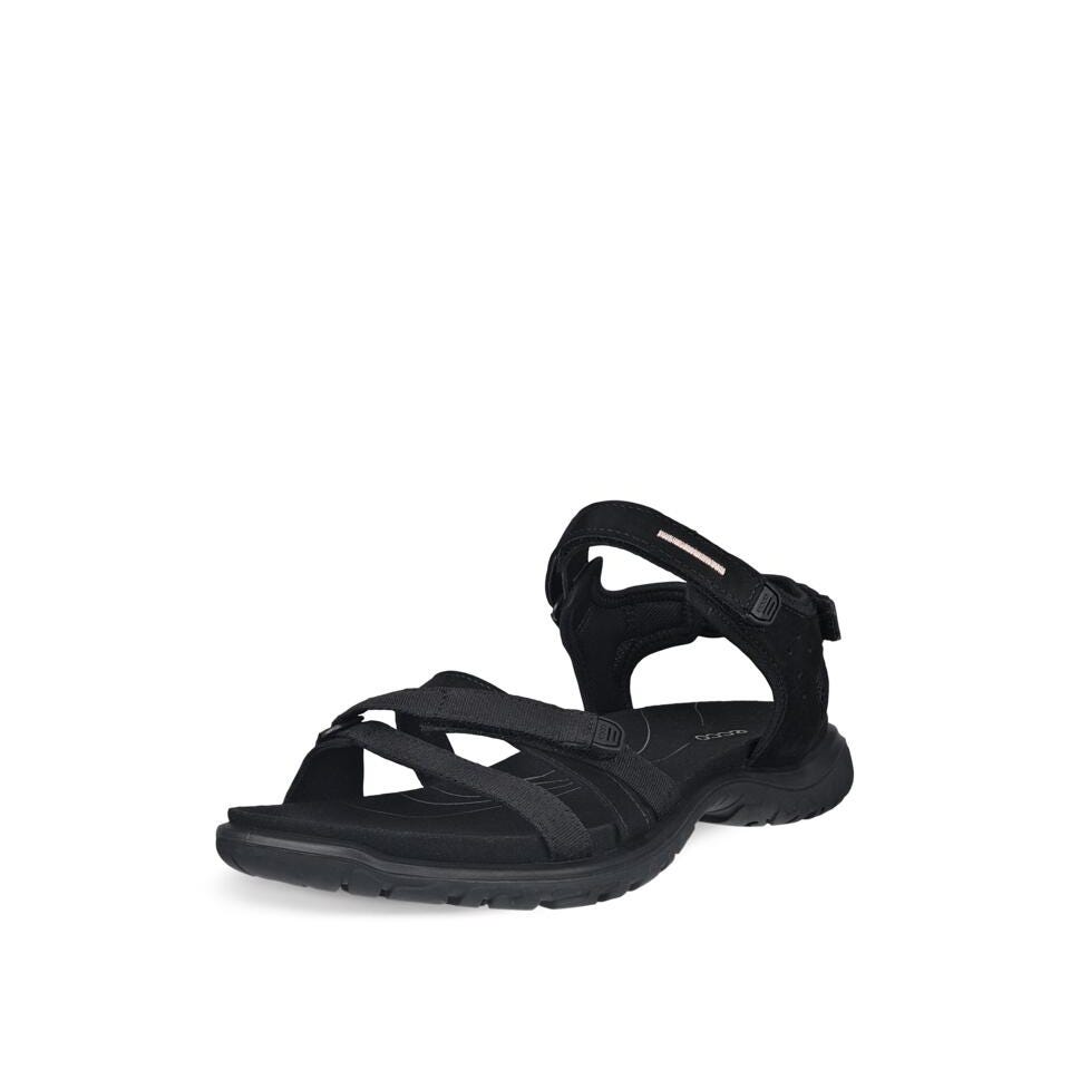 Ecco Women's Yucatan Offroad Roam Lea Tex Sandal - Black