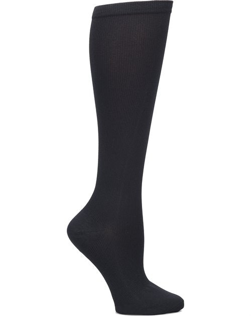 Nurse Mates Women's Wide Compression Socks - Black