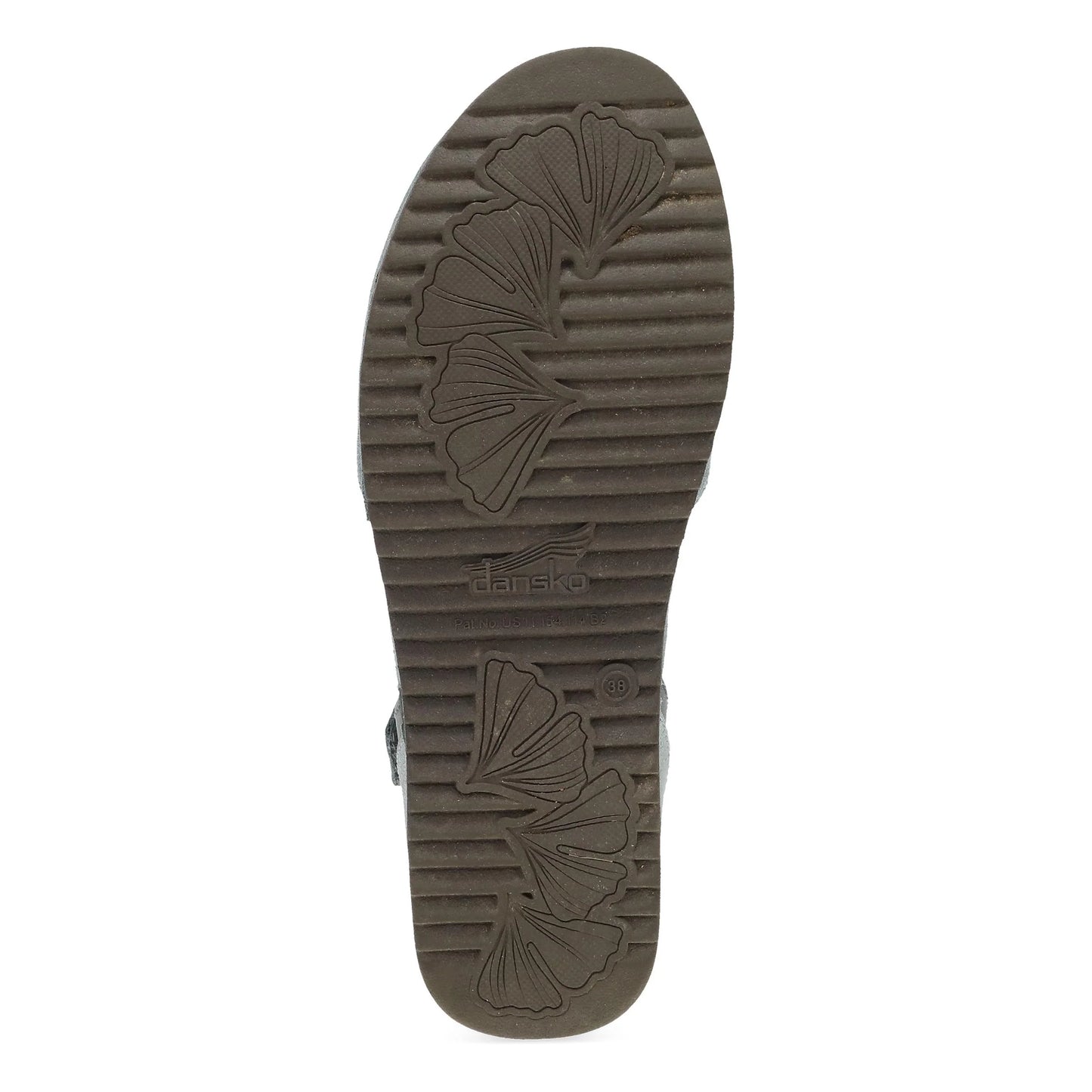 Dansko Women's Mae Mary Jane Clog - Denim Burnished Suede