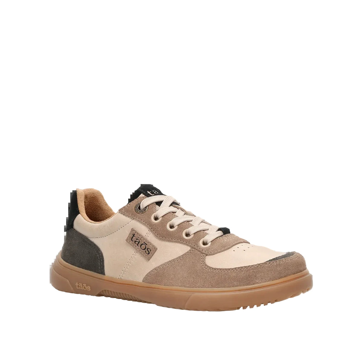Taos Women's Fusion Sneaker - Oat/Charcoal Suede Multi