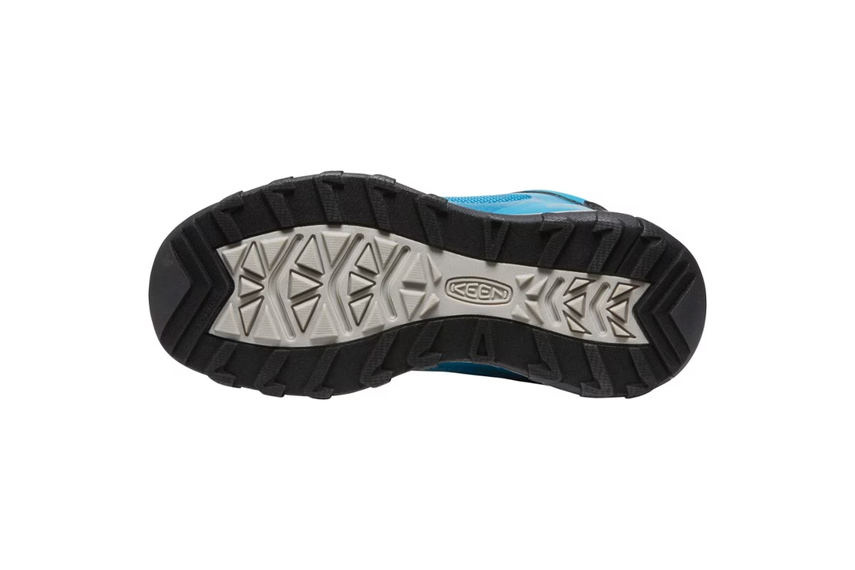 Keen Youth Wanduro Mid Waterproof - Fjord Blue/Fuchsia Purple