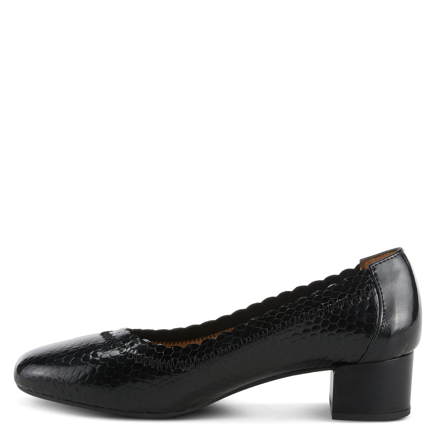 Spring Step Women's Ahemria Dress Pump - Black Patent