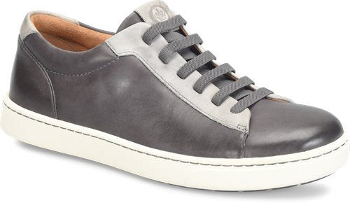 Born Men's Allegheny Slip On Sneaker - Grey/Light Grey