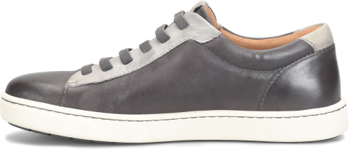 Born Men's Allegheny Slip On Sneaker - Grey/Light Grey