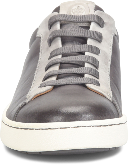 Born Men's Allegheny Slip On Sneaker - Grey/Light Grey