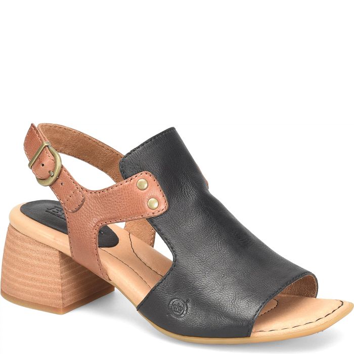 Born Women's Sylvie Sandals - Black/Brown