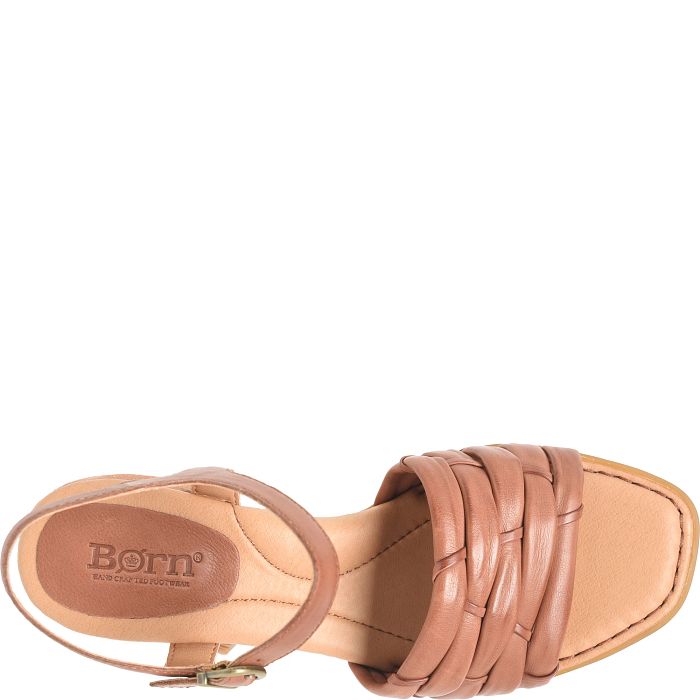 Born Women's Shonie Sandals - Brown (Luggage)