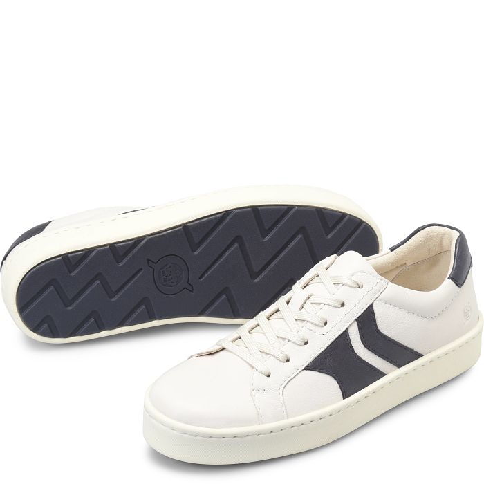 Born Men's Beck Tie Oxford Shoe - Sea Salt/Marine