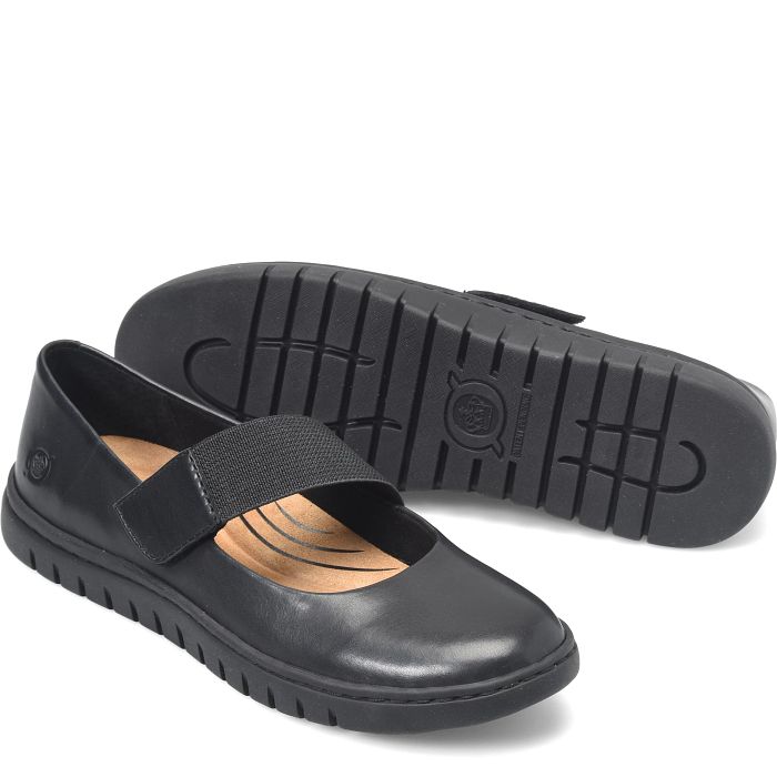 Born Women's Aspen Mary Janes - Black