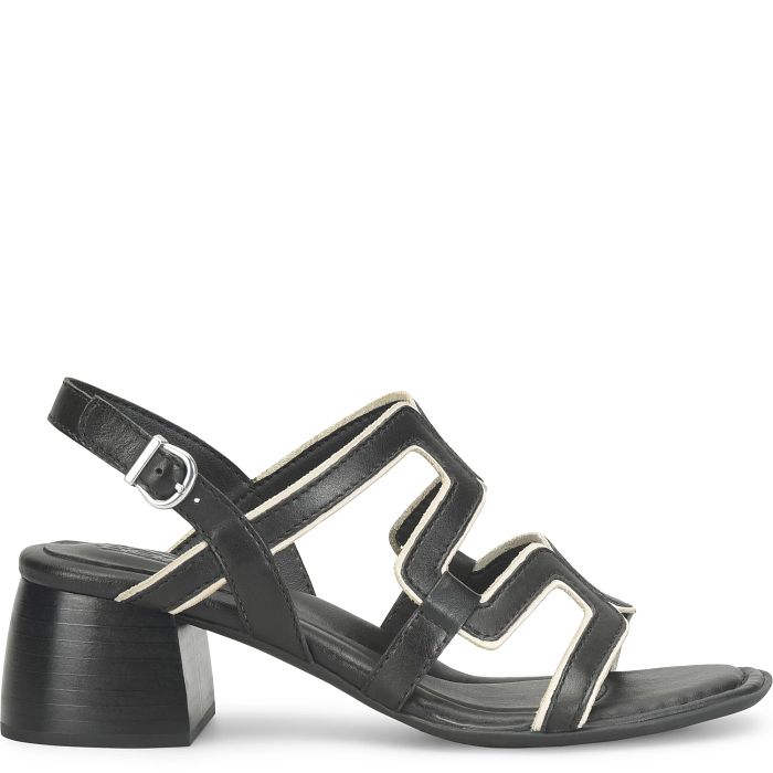 Born Women's Sofia Heeled Sandal - Black/Birch