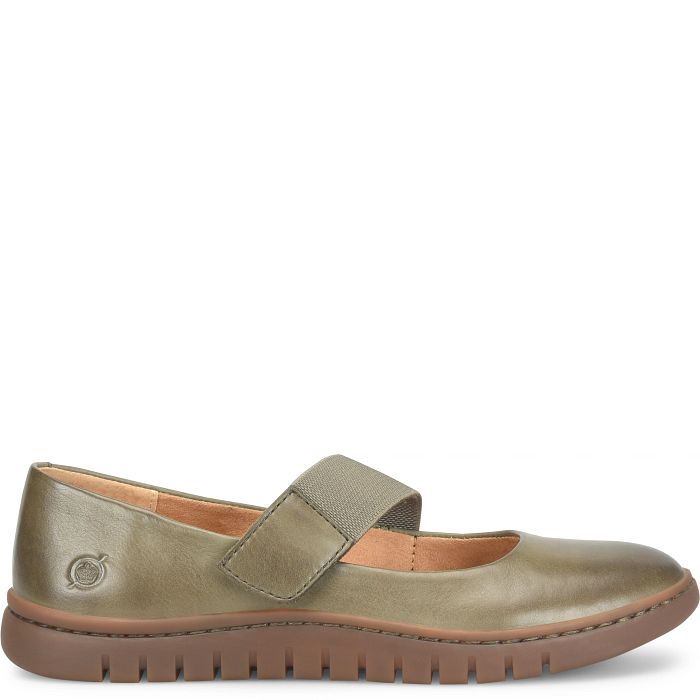 Born Women's Aspen Mary Janes - Light Green