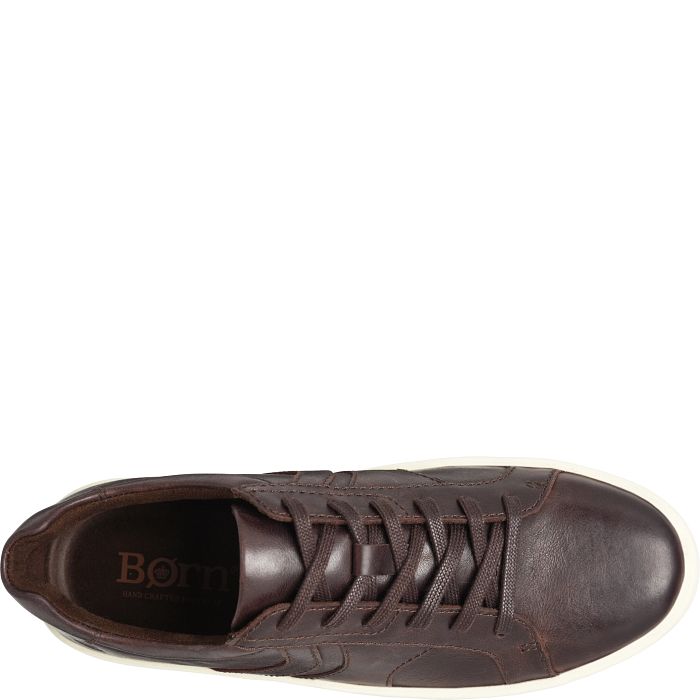 Born Men's Beck Tie Sneakers - Dark Brown