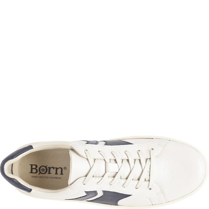 Born Men's Beck Tie Oxford Shoe - Sea Salt/Marine