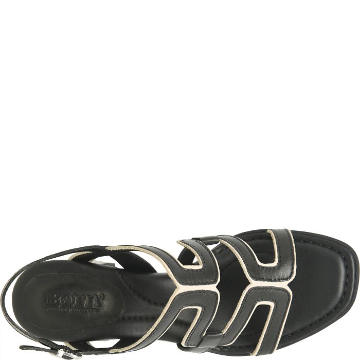 Born Women's Sofia Heeled Sandal - Black/Birch
