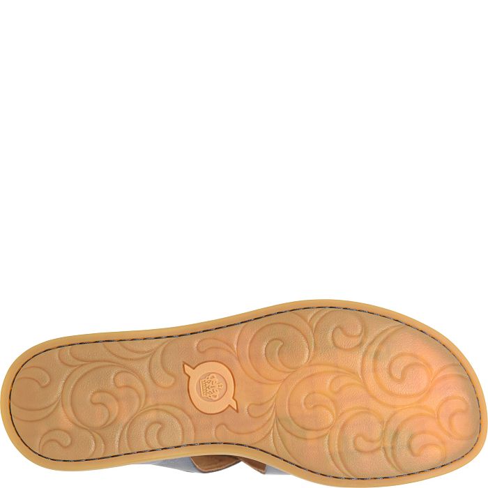 Born Women's Ivey Open Toe Sandal - Marine/Luggage