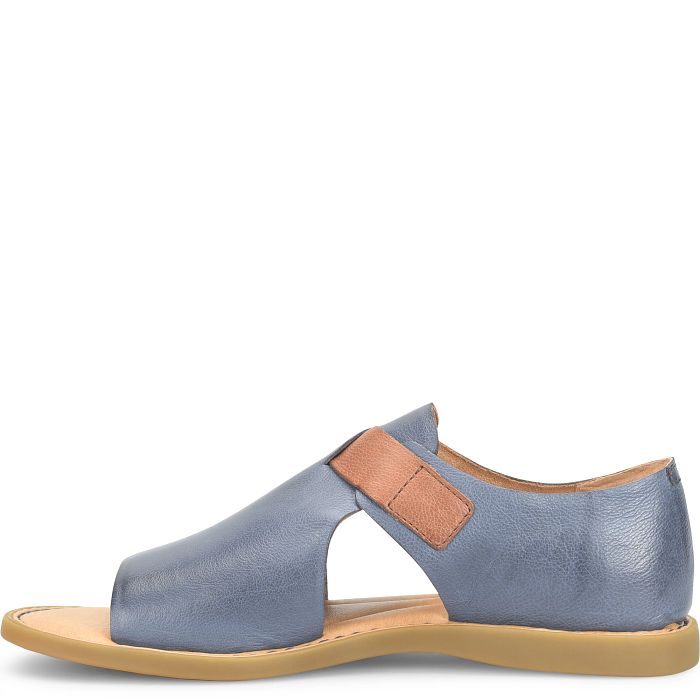 Born Women's Ivey Open Toe Sandal - Marine/Luggage