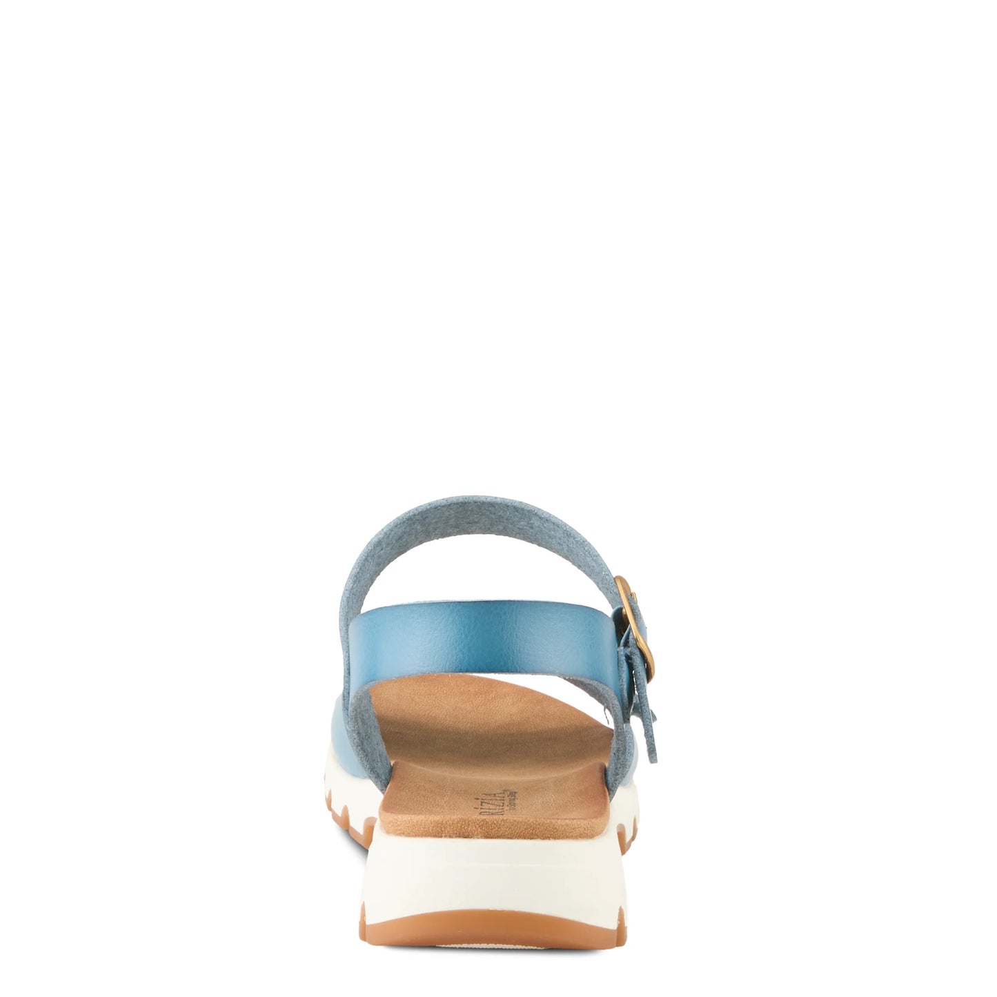 Patrizia by Spring Step Women's Bunch Ankle Strap Sandal - Blue