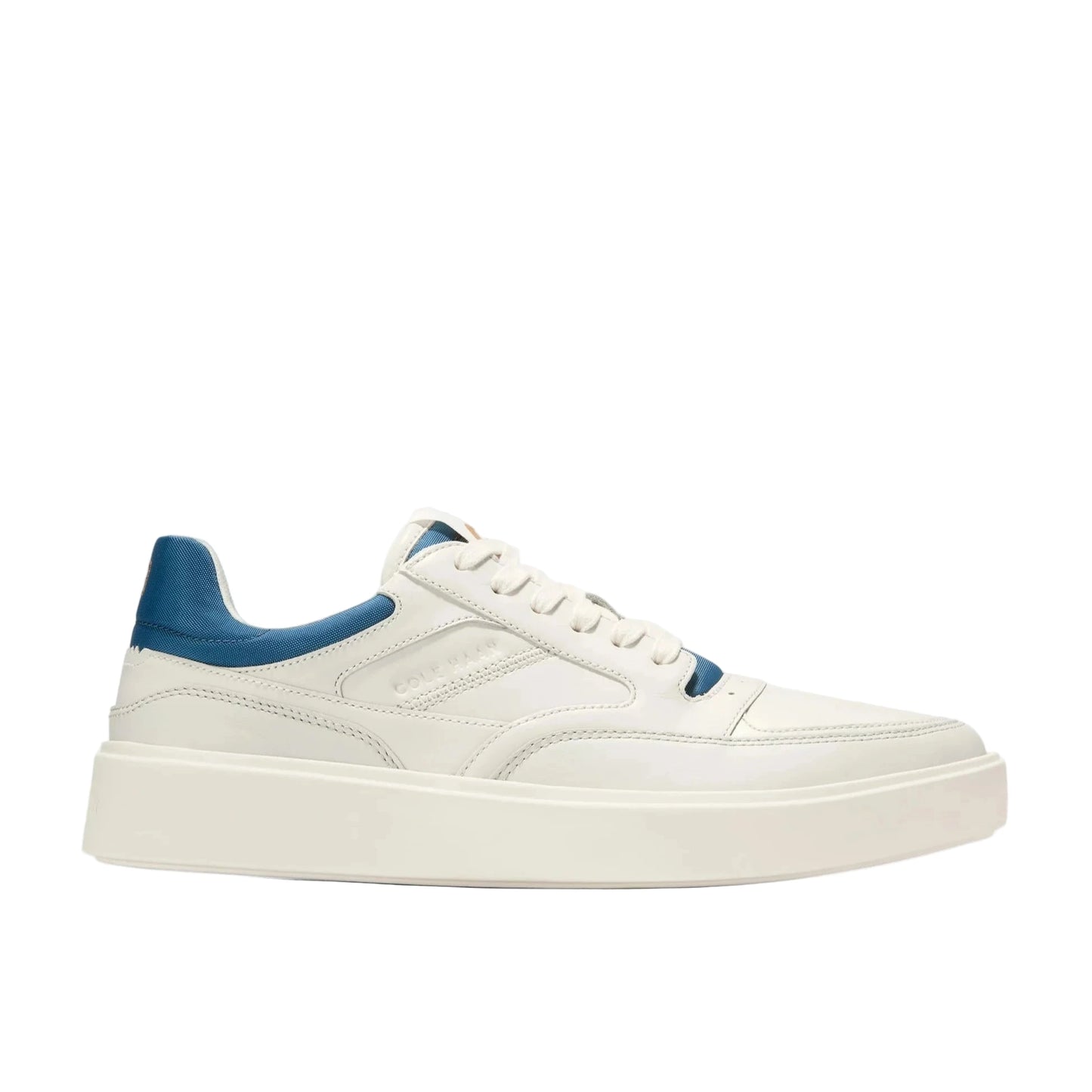 Cole Haan Men's Grand Crosscourt Traveler Setshot Sneakers - Ivory/Dark Blue