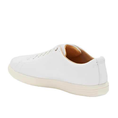 Cole Haan Men's Grand Crosscourt Sneaker - White Leather