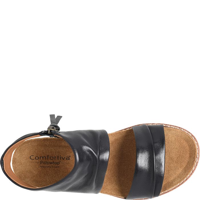 Comfortiva Women's Gale Sandals - Black