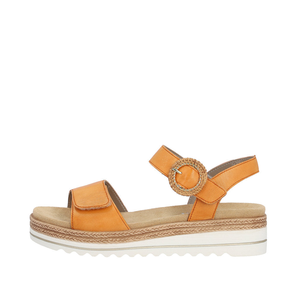 Remonte by Rieker Women's Jocelyn 52 Sandal - Mandarine