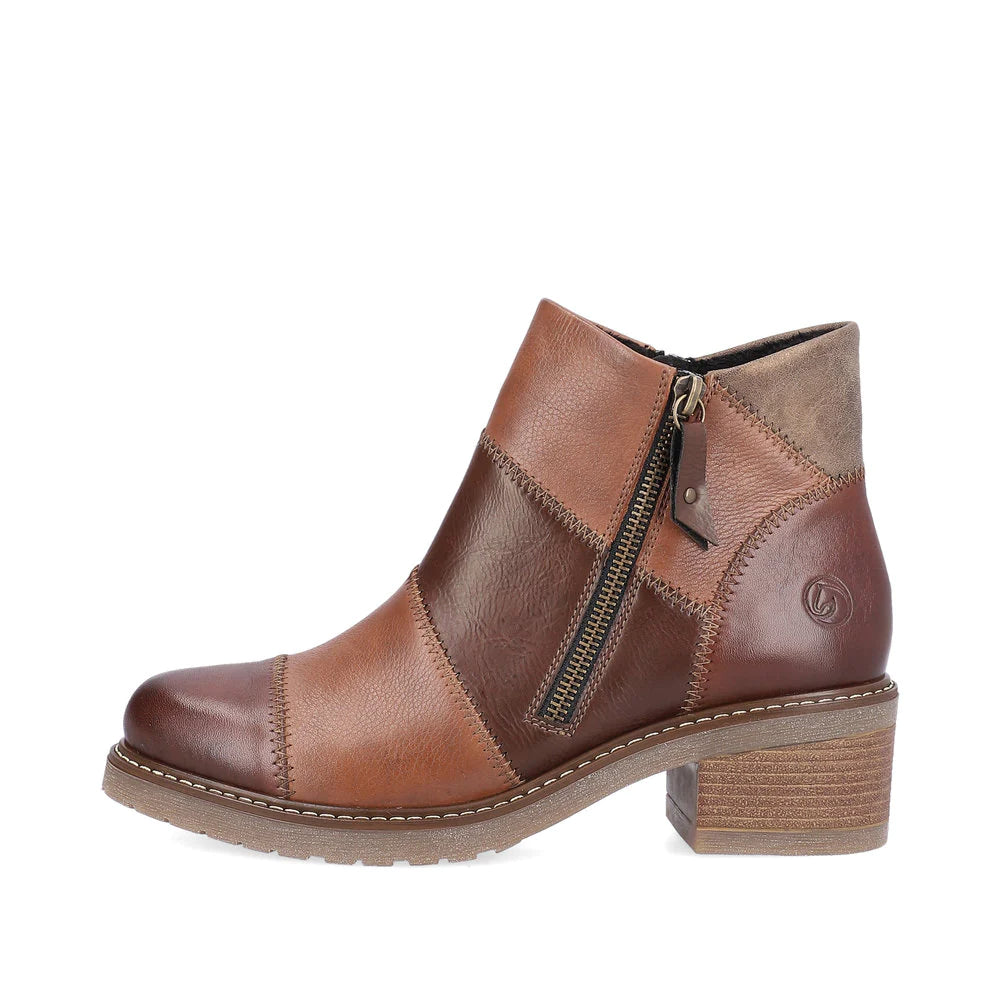 Rieker Women's Aida 75 - Chestnut/Amaretto/Brown