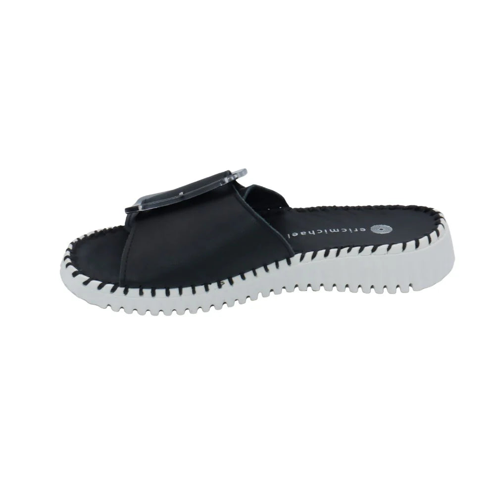 Eric Michael by Laurevan Women's Darla Slide - Black