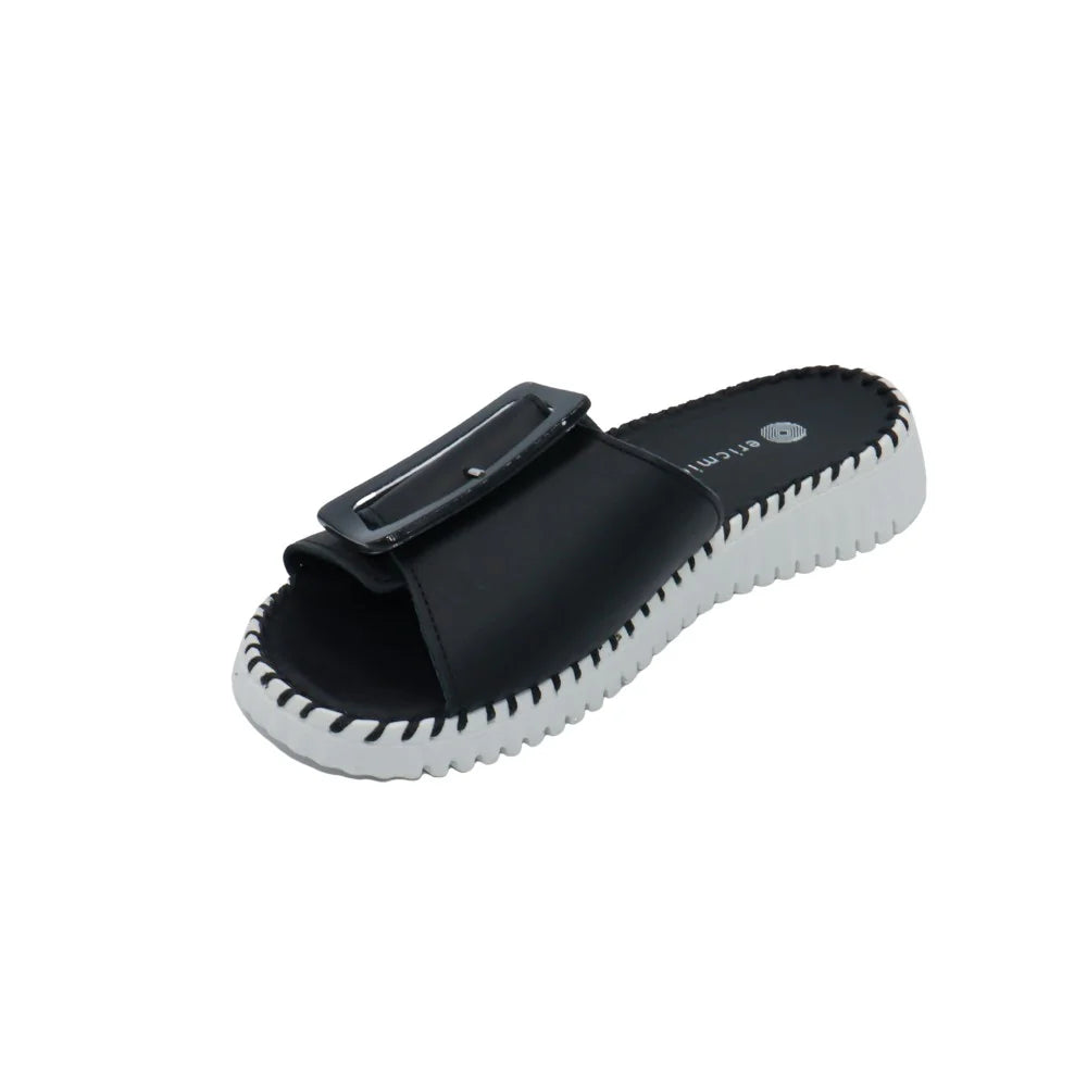 Eric Michael by Laurevan Women's Darla Slide - Black