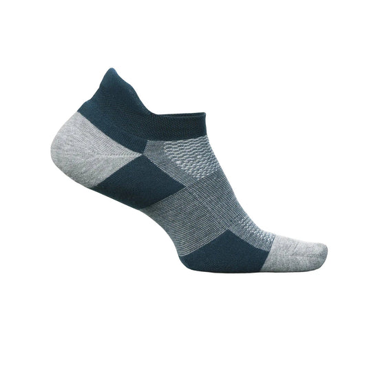 Feetures Women's High Performance No-Show Tab Sock - French Navy
