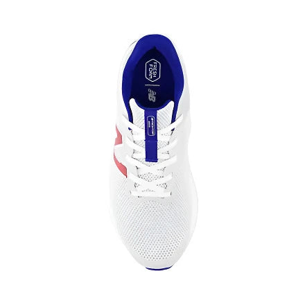 New Balance Big Kid's Fresh Foam Arishi V4 Sneakers - Grey Quartz/Royal Blue/Team Red