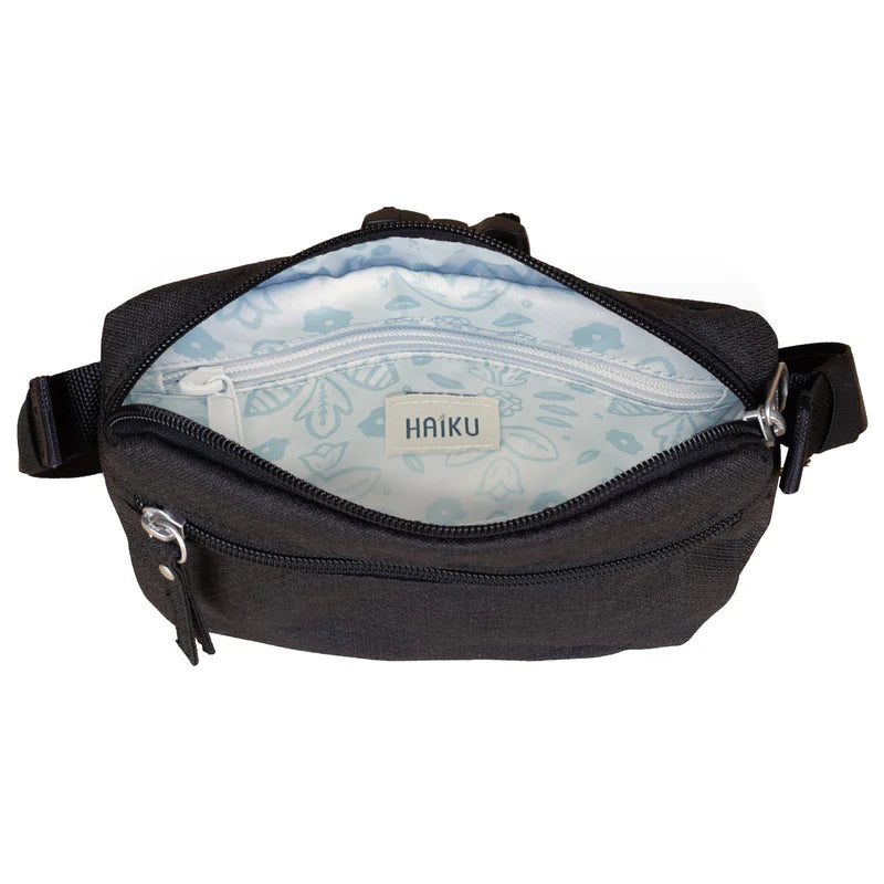 Haiku Hopper Crossbody Bag - Black In Bloom