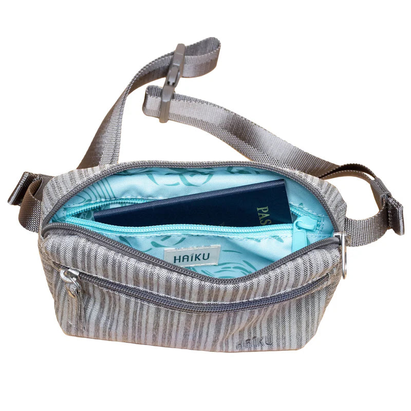 Haiku Hopper Crossbody Bag - Grey