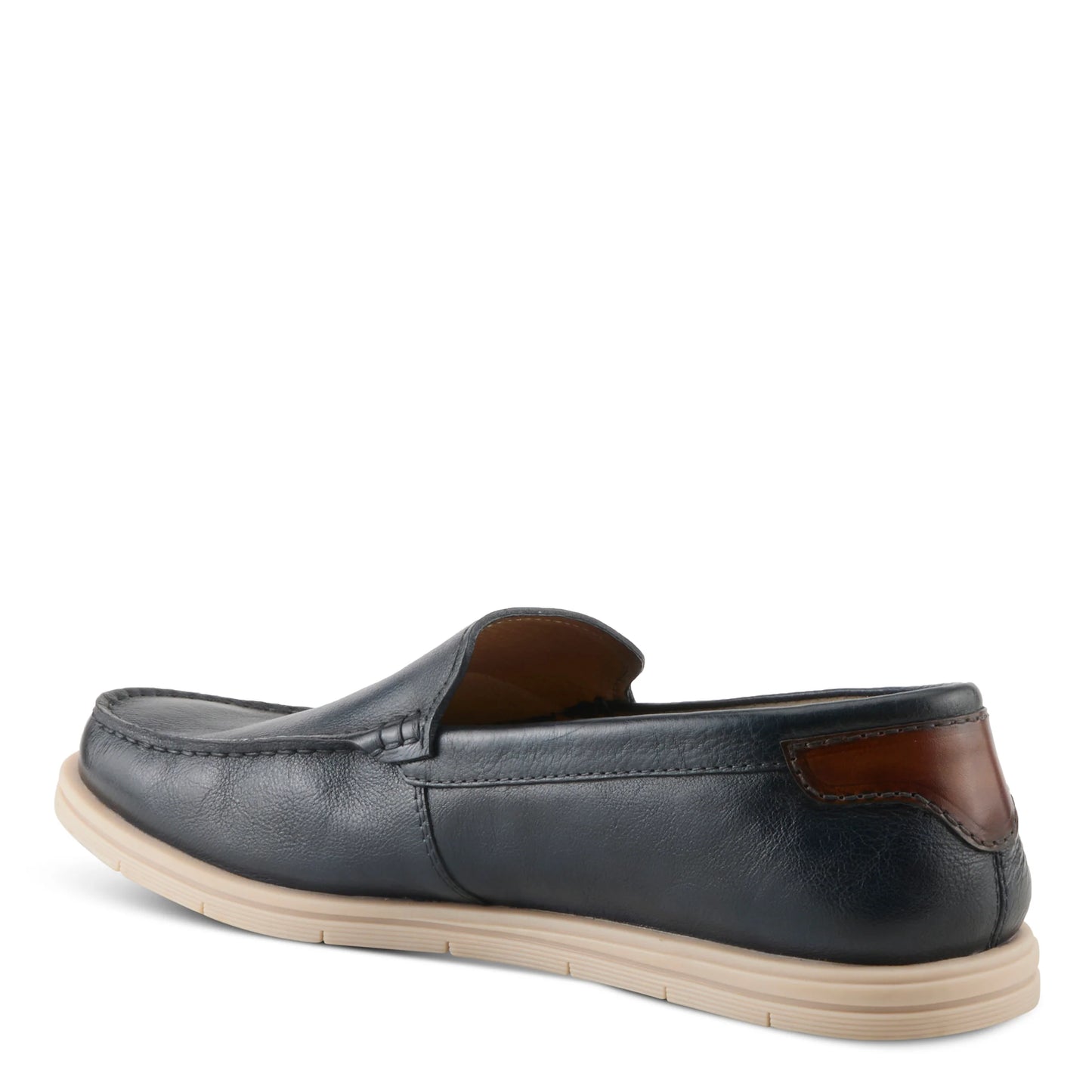 Spring Step Men's Hord Venteian Slip On Moccasin - Navy