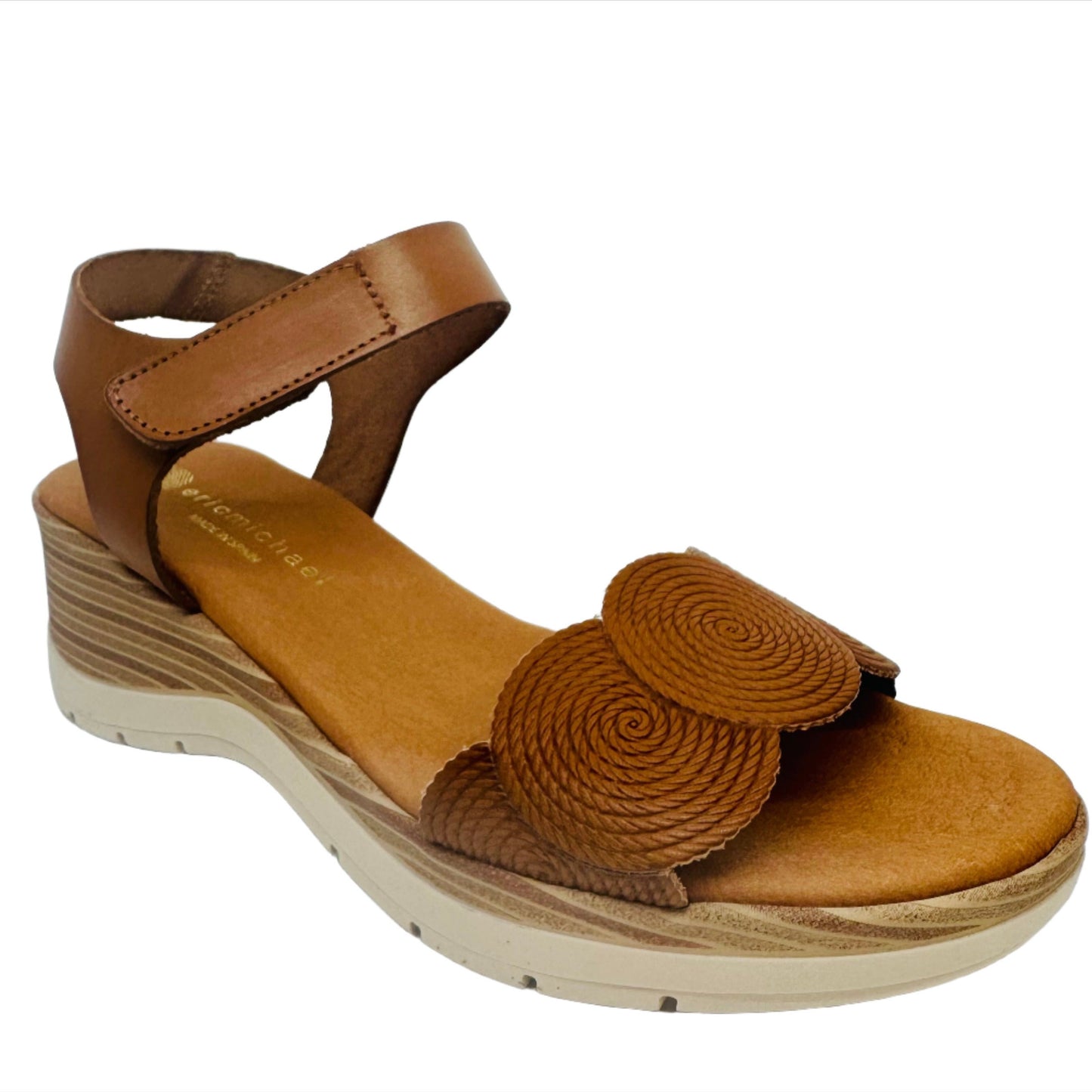 Eric Michael by Laurevan Women's Honey Sandal - Tan