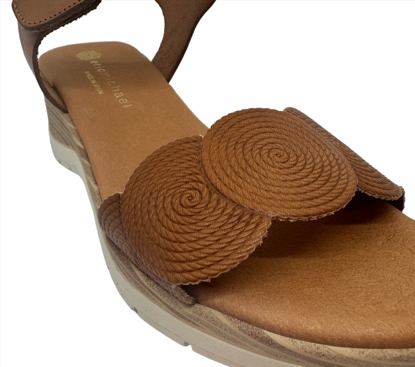 Eric Michael by Laurevan Women's Honey Sandal - Tan