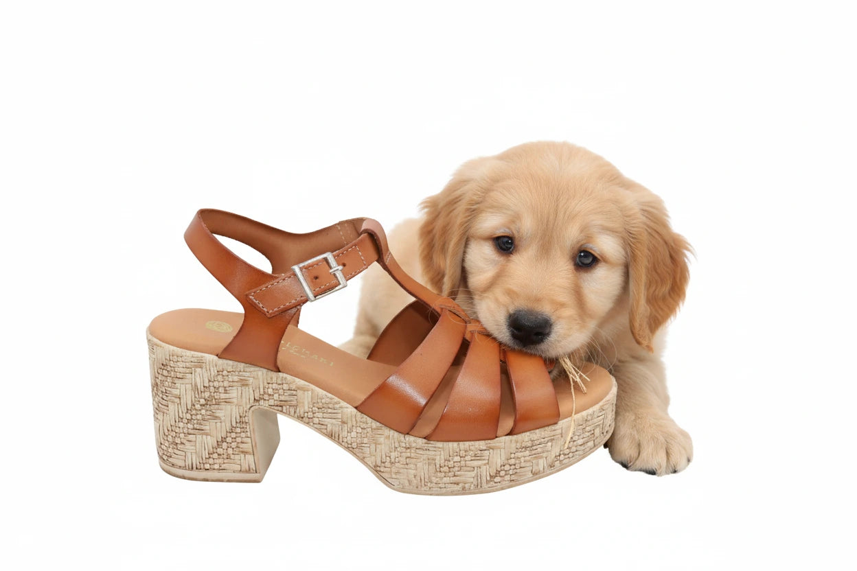 Eric Michael Women's Joni Sandal - Cognac