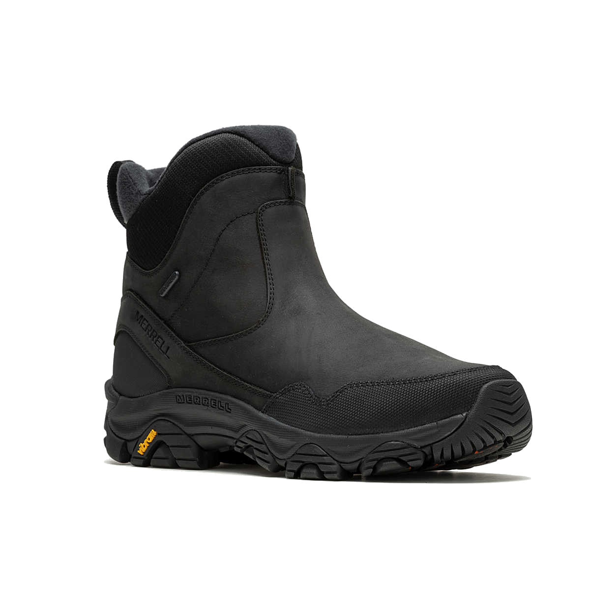 Merrell Men's Coldpack 3 Thermo Tall Zip Waterproof Boot w/ Arctic Grip - Black